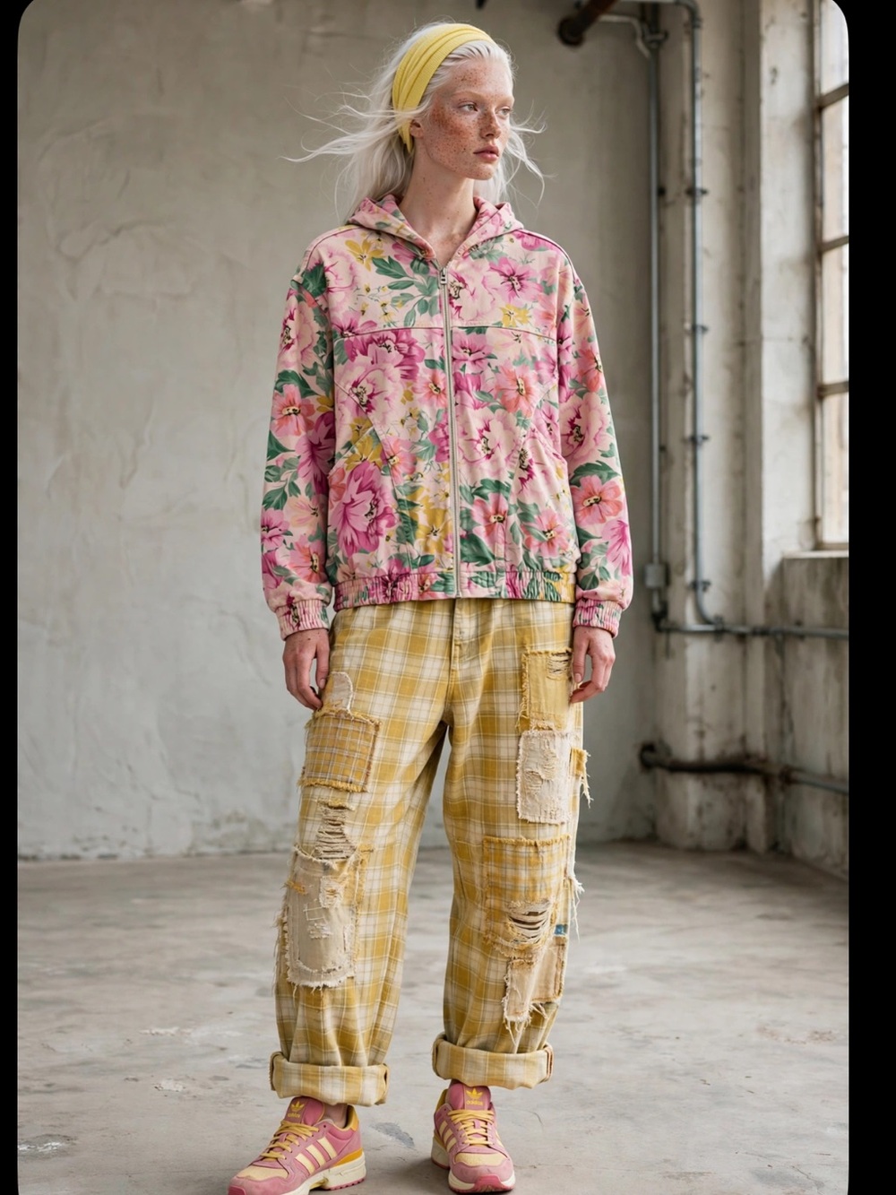 BDG cotton floral jacket